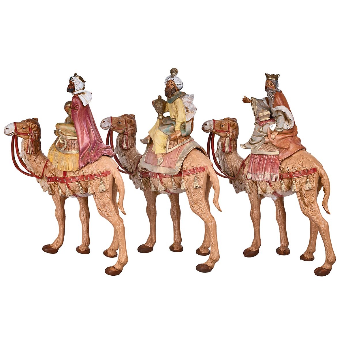 Holyart Fontanini: Statuina Per Presepe 'Ragazzo Con Cammello' 6,5 Cm, Dipinta A Mano