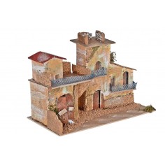 Case di campagna cm 33x18x24 h per presepe Mondo Presepi 2