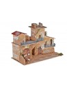 Country houses cm 33x18x24 h for nativity scene Mondo Presepi