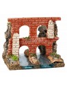 Fiume doppio con Acquedotto Romano cm 18x15x15,5 h