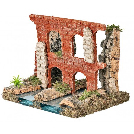 copy of River depth effect with bridge cm 26x18x13 h for