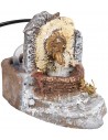 Resin Fountain with Functioning Lion Head Spout cm 10x25x15 h