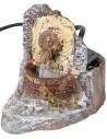 Resin fountain with working lion's mouth cm 10x25x15 h