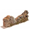 Montagne in sughero cm 24x4x7 h per presepe Mondo Presepi