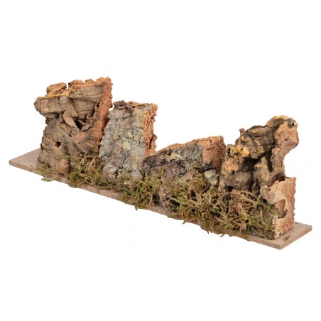 Montagne in sughero cm 24x4x7 h per presepe Mondo Presepi