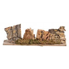 Montagne in sughero cm 24x4x7 h per presepe Mondo Presepi 2