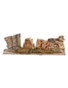 Montagne in sughero cm 24x4x7 h per presepe Mondo Presepi