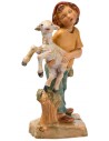 Niño con cordero en brazos de la serie 12 cm Fontanini