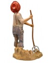 Ragazzo con forcone in mano della serie 12 cm Fontanini