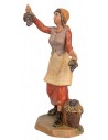 Woman picking grapes 9.5 cm Fontanini