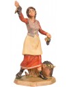 Mujer que recoge uvas 9,5 cm Fontanini