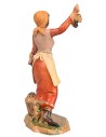 Woman picking grapes 9.5 cm Fontanini