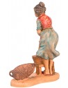 Lavandaia 10 cm Fontanini per presepe Mondo Presepi