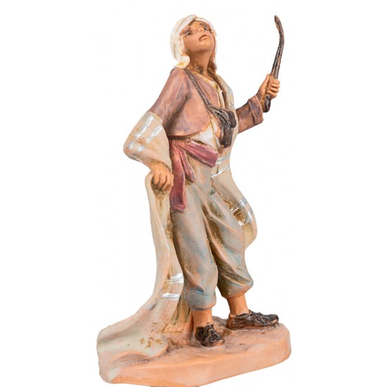 Cammelliere con frusta 9,5 cm Fontanini per presepe Mondo