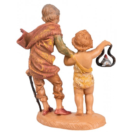 Viejo con niño 10 cm Fontanini