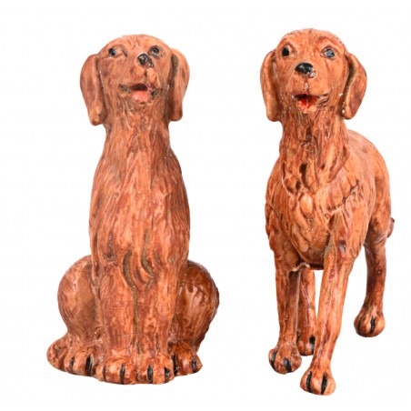 Pair of dogs series 9.5 cm Fontanini