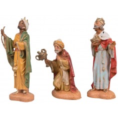 Tre Re Magi cm 10 Fontanini per presepe Mondo Presepi 2