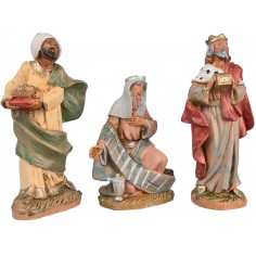 Tre Re Magi cm 9,5 Fontanini per presepe Mondo Presepi
