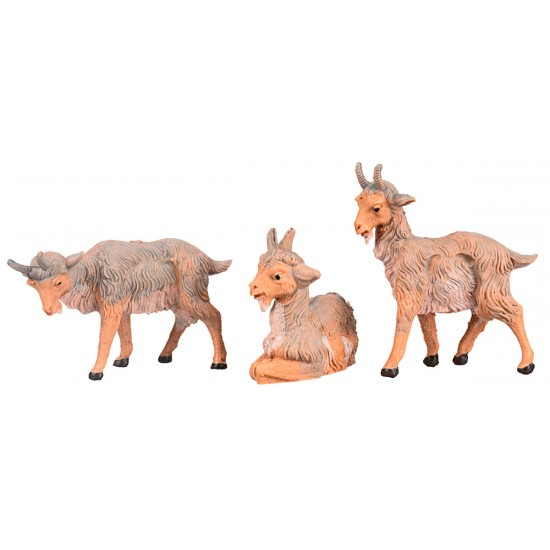 Juego de 3 cabras serie 10 cm Fontanini