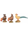Juego de 12 aves de corral serie 10 cm Fontanini