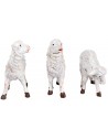 Pecore set 6 pezzi Fontanini serie 10 cm per presepe Mondo