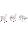 Pecore set 6 pezzi Fontanini serie 10 cm per presepe Mondo