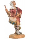 Young player with drum set 9.5 cm Fontanini