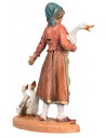 Woman with geese 10 cm Fontanini
