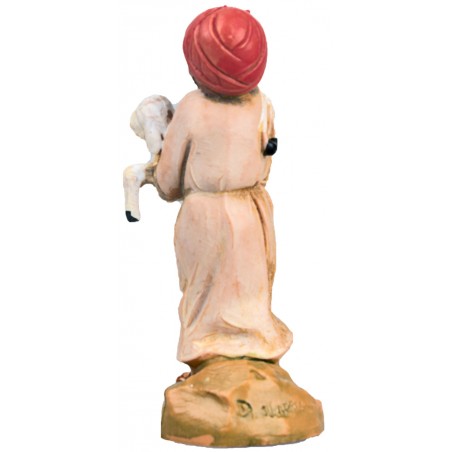 Niño con cordero en los brazos serie 9,5 cm Fontanini