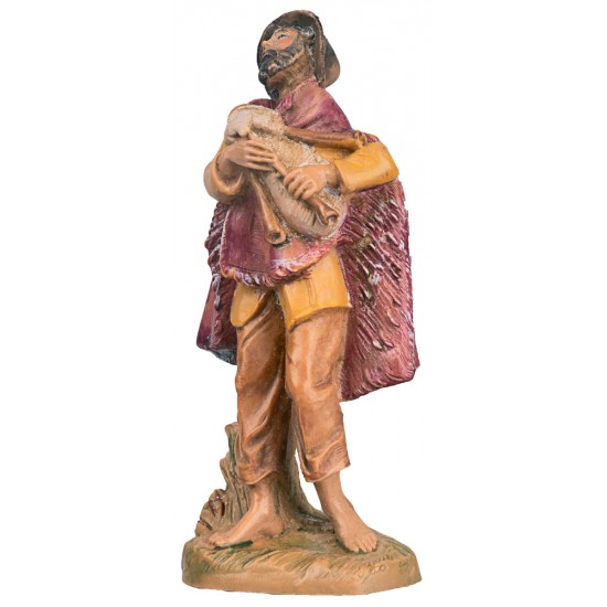 Zampognaro 9,5 cm Fontanini per presepe Mondo Presepi