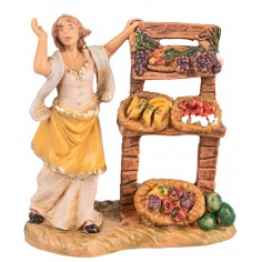 Frutera con puesto expositor de frutas y verduras 6,5 cm