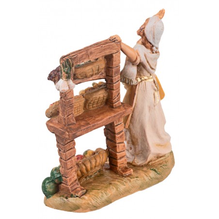 Fruitcake with banquet exhibit fruit and vegetables 6.5 cm