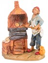 Fornaio 9,5 cm Fontanini per presepe Mondo Presepi