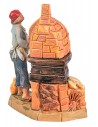 Fornaio 9,5 cm Fontanini per presepe Mondo Presepi