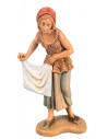 Mujer tendiendo la ropa 10 cm Fontanini