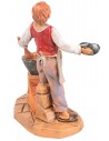Uomo che cucina 9,5 cm Fontanini per presepe Mondo Presepi