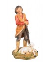 Pastor con bastón y oveja 6,5 cm Fontanini