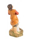 Shepherd with staff and sheep 6.5 cm Fontanini
