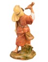 Hombre oriental que toca el cuerno 6,5 cm Fontanini