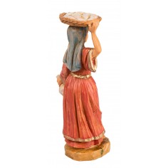 Mujer con cesta 6,5 cm Fontanini 2