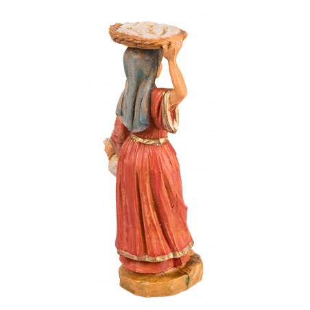Woman with cesta 6.5 cm Fontanini