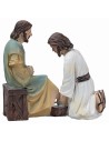 Lavado de pies 10 cm figuras de Pascua para belén Mundo