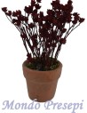 Vase with red flowers