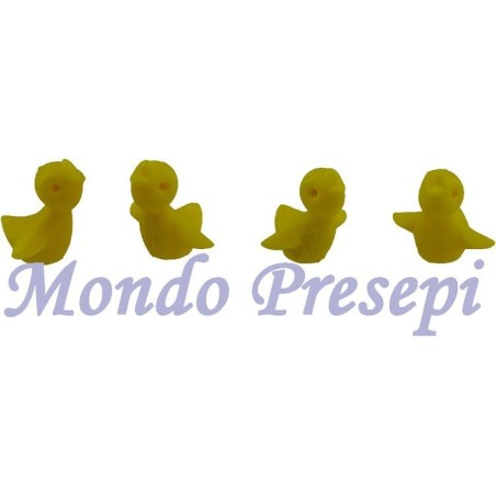Set of 4 chicks 1 cm