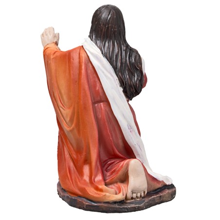 Resurrection of Jesus 10 cm in resin for nativity scene Mondo Presepi