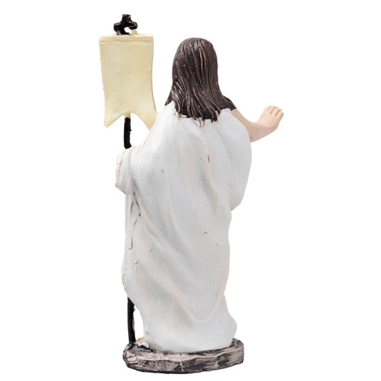 Resurrezione di Gesù 10 cm in resina per presepe Mondo Presepi
