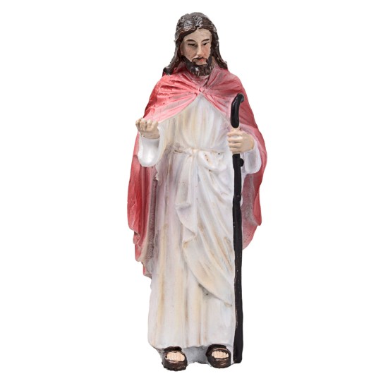 Gesù che bussa alla porta 10 cm presepe pasquale per presepe