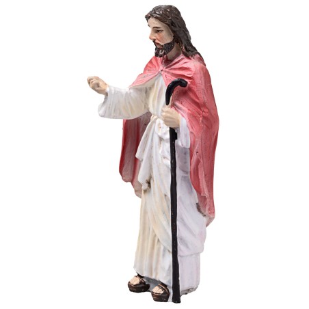 Gesù che bussa alla porta 10 cm per presepe pasquale