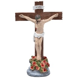 Crucified Jesus series 12 cm in resin 20 h