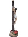 Gesù crocifisso serie 11,5 cm in resina 26 h